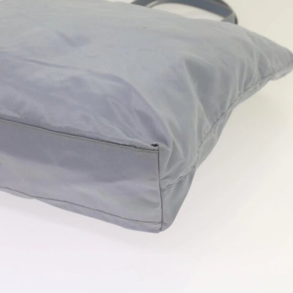 PRADA Tote Bag Nylon Light Blue Auth ac2744 - Picture 12 of 15